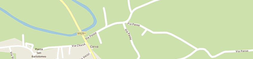 Mappa della impresa facchin sergio a AZZANO DECIMO