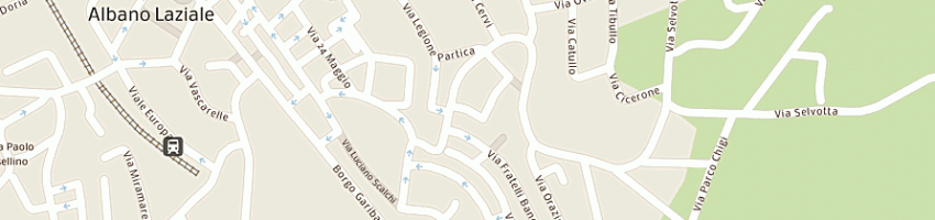 Mappa della impresa scacciapensieri di ammarata alessandro e c sas a ALBANO LAZIALE