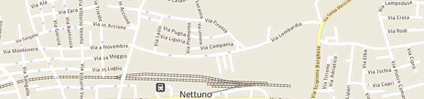 Mappa della impresa wellness beauty confort a NETTUNO