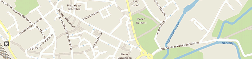 Mappa della impresa donato francesco a PORDENONE