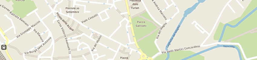 Mappa della impresa di prima giuseppe a PORDENONE