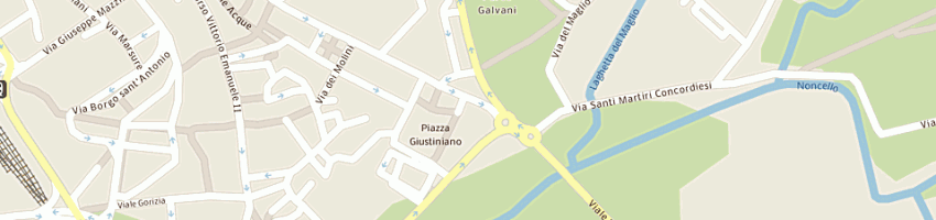 Mappa della impresa facchin luciano a PORDENONE
