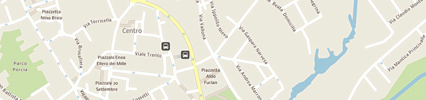 Mappa della impresa scampoli primavera snc a PORDENONE