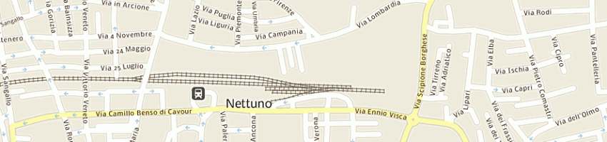 Mappa della impresa ciquadro srl a ROMA