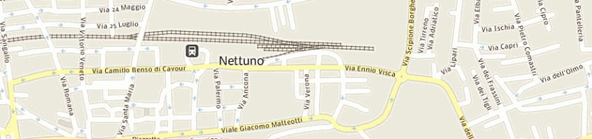 Mappa della impresa nettunvideo srl a NETTUNO