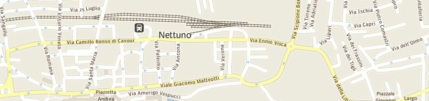 Mappa della impresa pescosolido e providente snc di pescosolido maria pia e c a NETTUNO