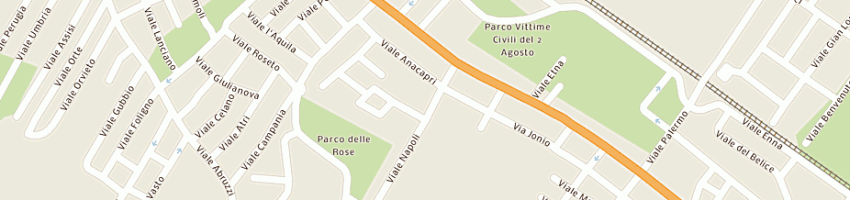 Mappa della impresa termoidraulica di bernardi guido e c snc a RICCIONE
