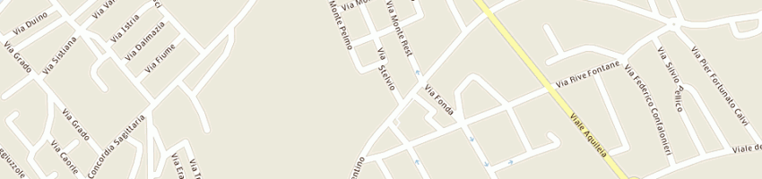 Mappa della impresa re giancarlo - comunicazione a PORDENONE