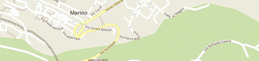 Mappa della impresa pizzuti roberto a MARINO