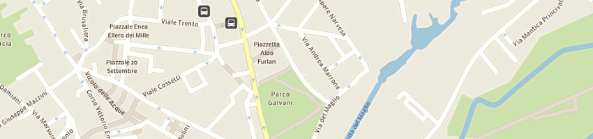 Mappa della impresa electro center di bidoggia adriano a PORDENONE