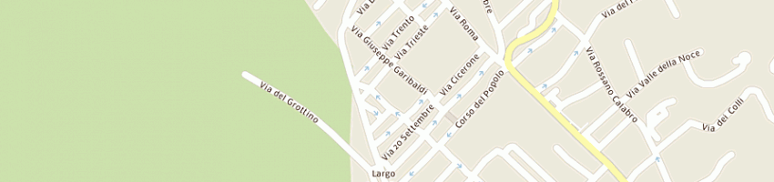 Mappa della impresa casella luigi a GROTTAFERRATA