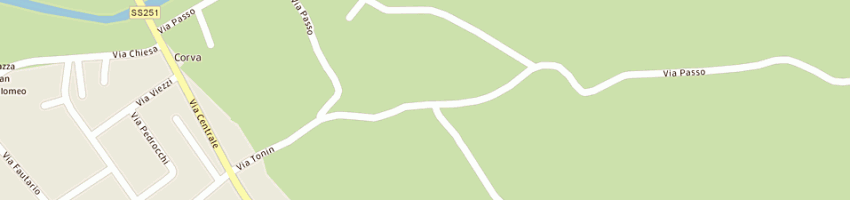 Mappa della impresa termoidraulica flli crestan snc a AZZANO DECIMO