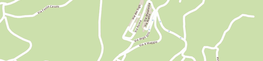 Mappa della impresa congregazione delle sorelle dell'immacolata a SALUDECIO