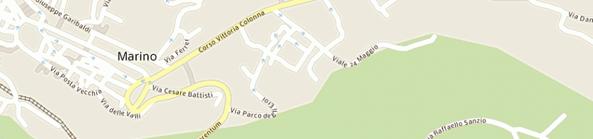 Mappa della impresa raparelli paolo a MARINO