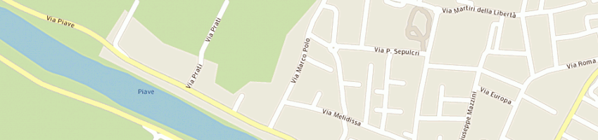 Mappa della impresa nona teresa di boso vittorio e c snc a ERACLEA