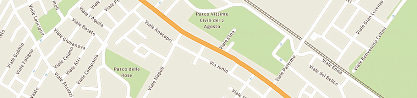 Mappa della impresa cgm di mancini gabriella a RICCIONE