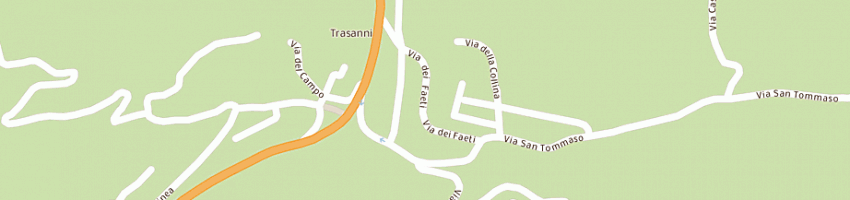Mappa della impresa angelini vitaliano a URBINO