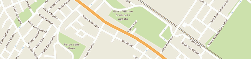 Mappa della impresa nuovo garage di lunadei mirco e massimo snc a RICCIONE