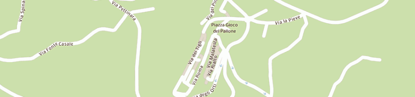 Mappa della impresa bartolini carolina a SALUDECIO