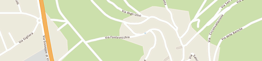Mappa della impresa albergo altavilla a SPELLO