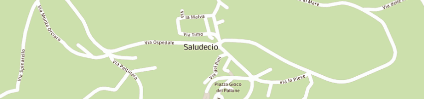 Mappa della impresa rossi sandro a SALUDECIO