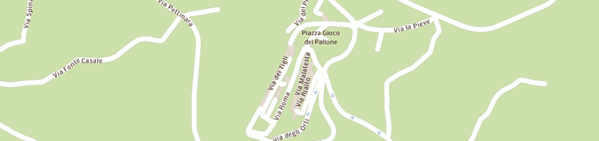 Mappa della impresa unicredit banca spa a SALUDECIO