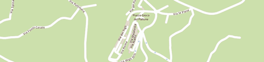 Mappa della impresa d'angeli samuele a SALUDECIO