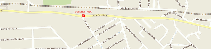 Mappa della impresa delpir dolciaria srl a ROMA