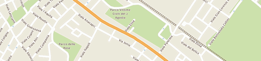 Mappa della impresa soldati rinaldina a RICCIONE