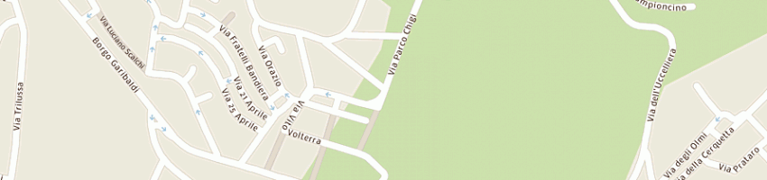 Mappa della impresa fitdance a ARICCIA