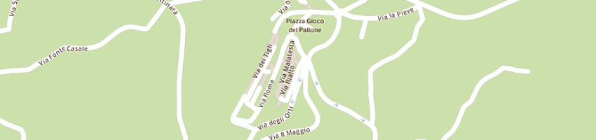 Mappa della impresa astolfi renato a SALUDECIO