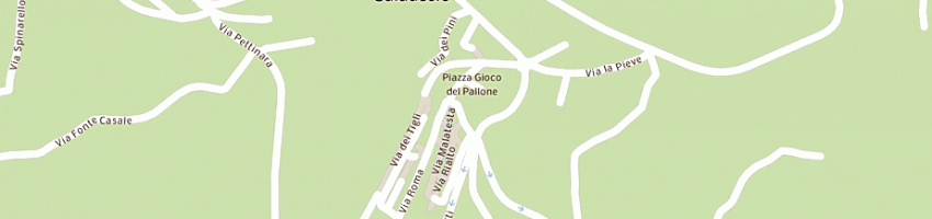 Mappa della impresa lazzari alessandro a SALUDECIO