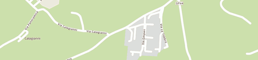 Mappa della impresa palazzi renato a MORCIANO DI ROMAGNA