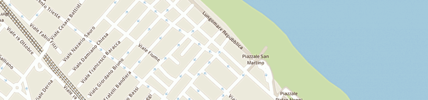 Mappa della impresa pensione marisa a RICCIONE