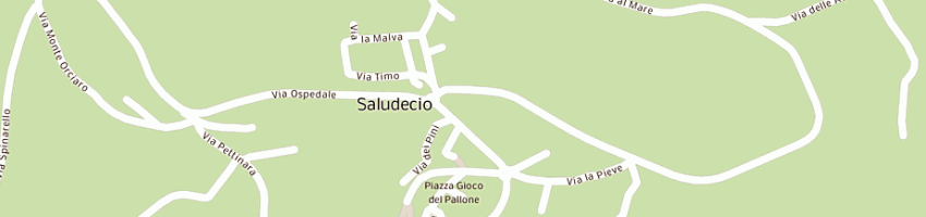 Mappa della impresa tipografia dionigi daniele e csnc a SALUDECIO