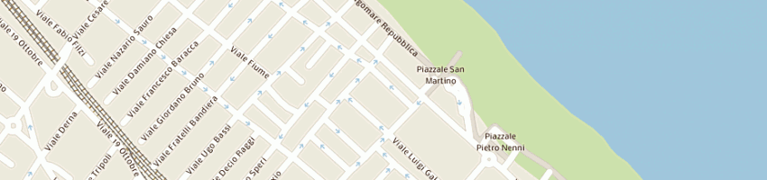 Mappa della impresa parrucchiera mary a RICCIONE