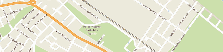 Mappa della impresa caramelli alberta a RICCIONE