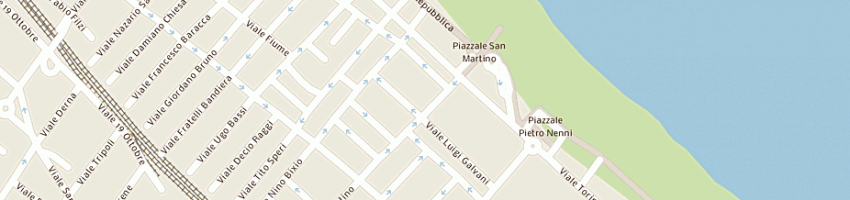 Mappa della impresa human corporation srl a RICCIONE