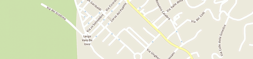 Mappa della impresa vergari giorgio a GROTTAFERRATA
