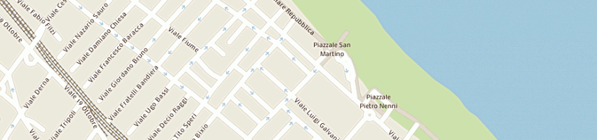Mappa della impresa fabbri carla a RICCIONE