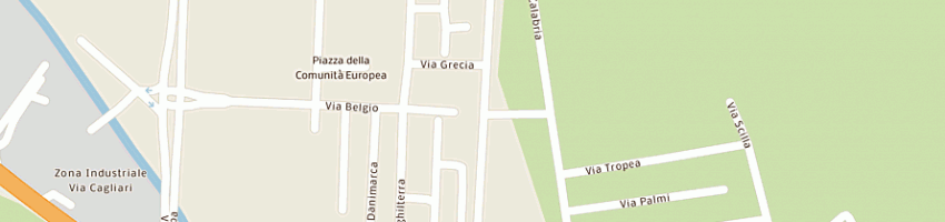 Mappa della impresa lalli stefano a APRILIA