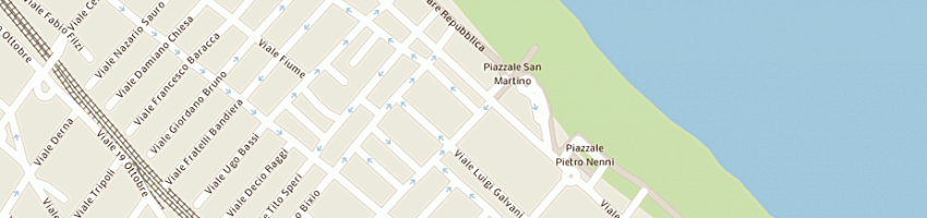Mappa della impresa protti antonio a RICCIONE