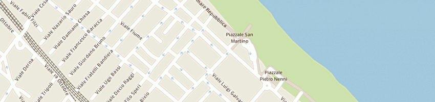 Mappa della impresa gin - fizz di severini ivan ivan a RICCIONE