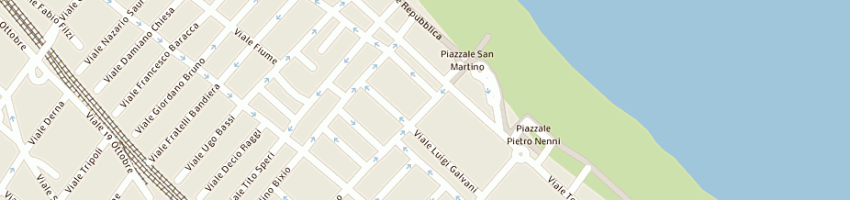 Mappa della impresa torsani pasquale a RICCIONE