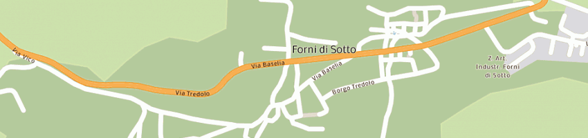 Mappa della impresa banca di carnia e gemonese - credito cooperativo - sca rl a FORNI DI SOTTO