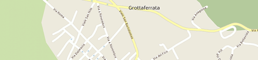Mappa della impresa studio perretti srl a GROTTAFERRATA