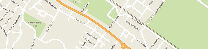 Mappa della impresa flash music di paoletti tiziano e c sas a RICCIONE