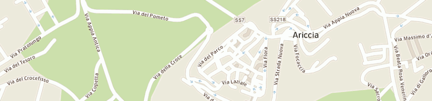 Mappa della impresa old stable di de angelis franca e c sas a ARICCIA