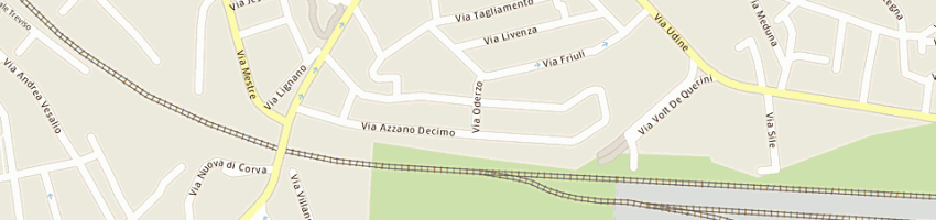 Mappa della impresa brusadin emilio a PORDENONE