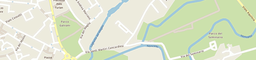 Mappa della impresa consform snc di vendruscolo gianfranco e c a PORDENONE